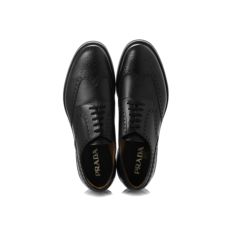 Elegant Black Oxford Dress Shoes for Men
