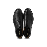 Elegant Black Oxford Dress Shoes for Men
