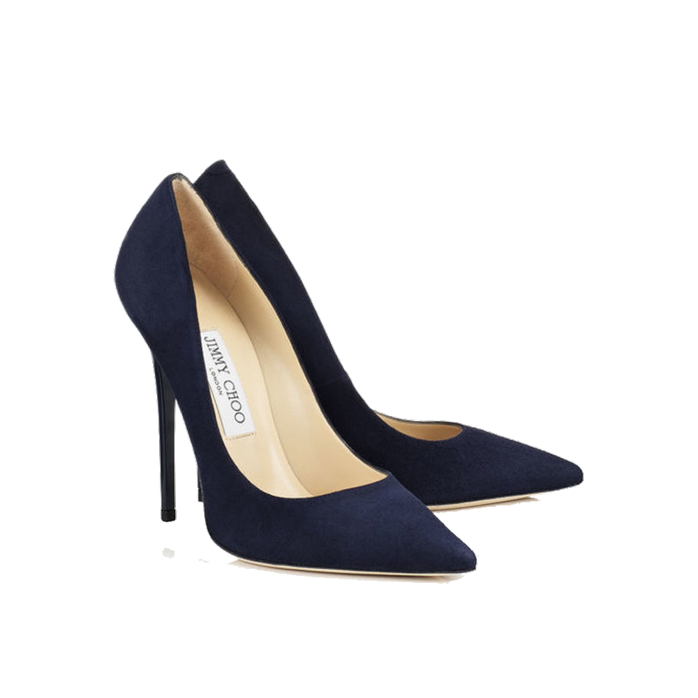 Black Peep Toe Heels