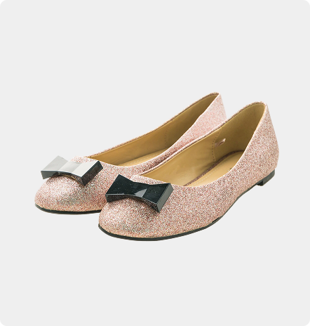 Sparkle Charm Ballet Flats