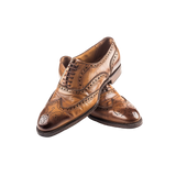 Royal Brogue Leather Oxfords