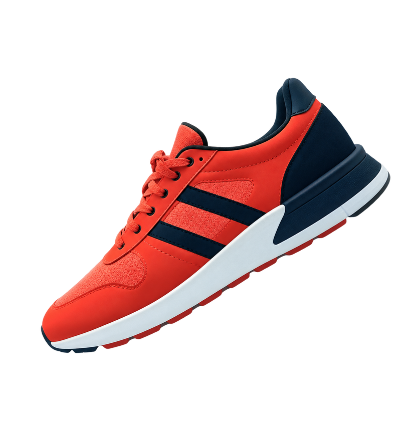 Retro Stripe Running Sneakers