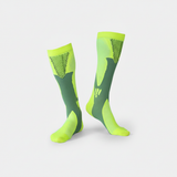 Lime Compression Sports Socks