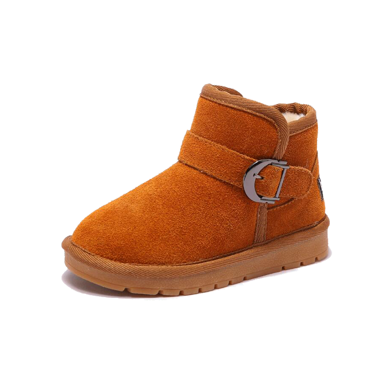Kids Cozy Winter Ankle Boots
